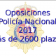 oposciones a policia naciona 2017 en Guadalajara